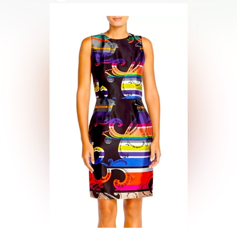 Trina Turk 'Kudson' Sheath Dress silk blend  Sz 4